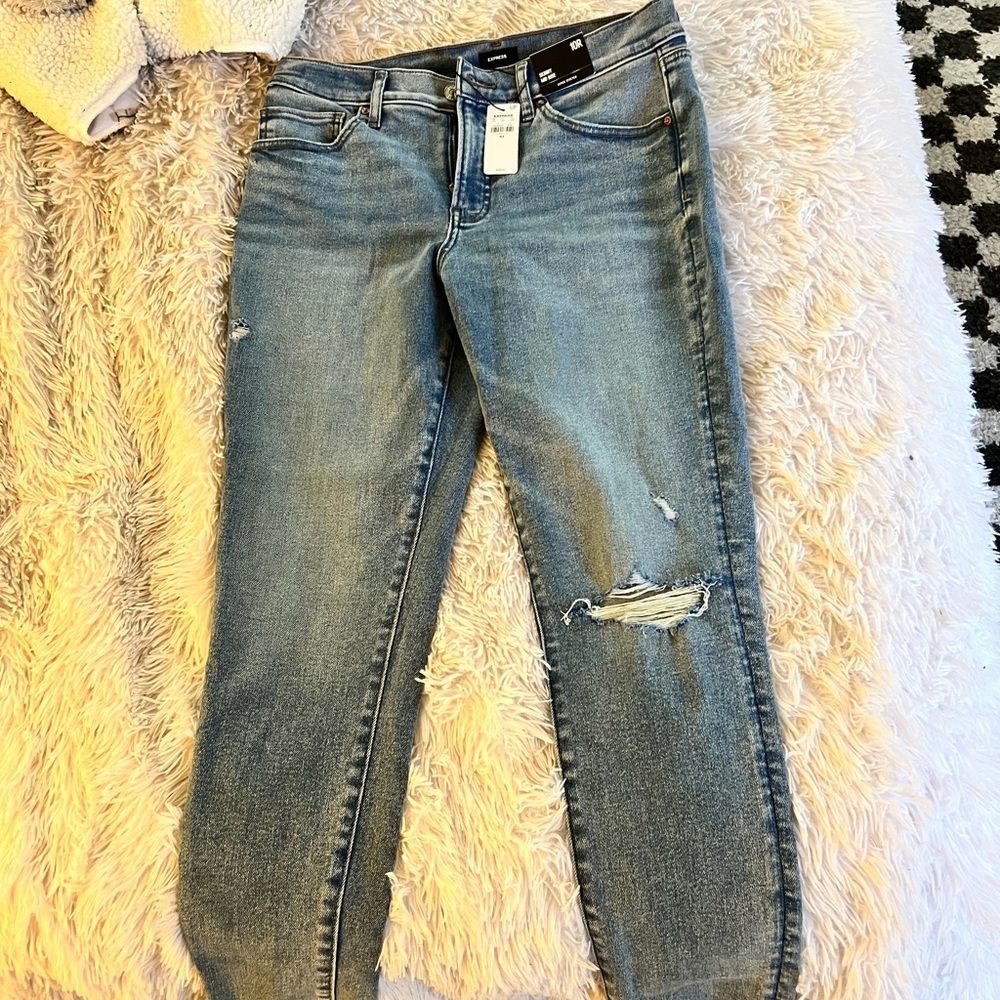 Express Jeans size 10R brand new Skinny midrise
